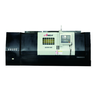slant bed cnc lathe with rotating tool